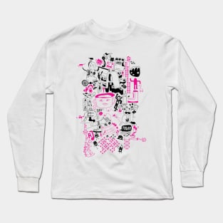 Doodle Art Long Sleeve T-Shirt